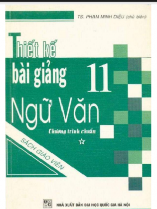 Thiết  kế bài giảng 11 ngữ văn